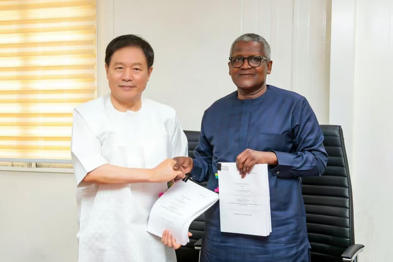Dangote Signs 25-Year Gas Supply Agreement with China&rsquo;s GCL Group