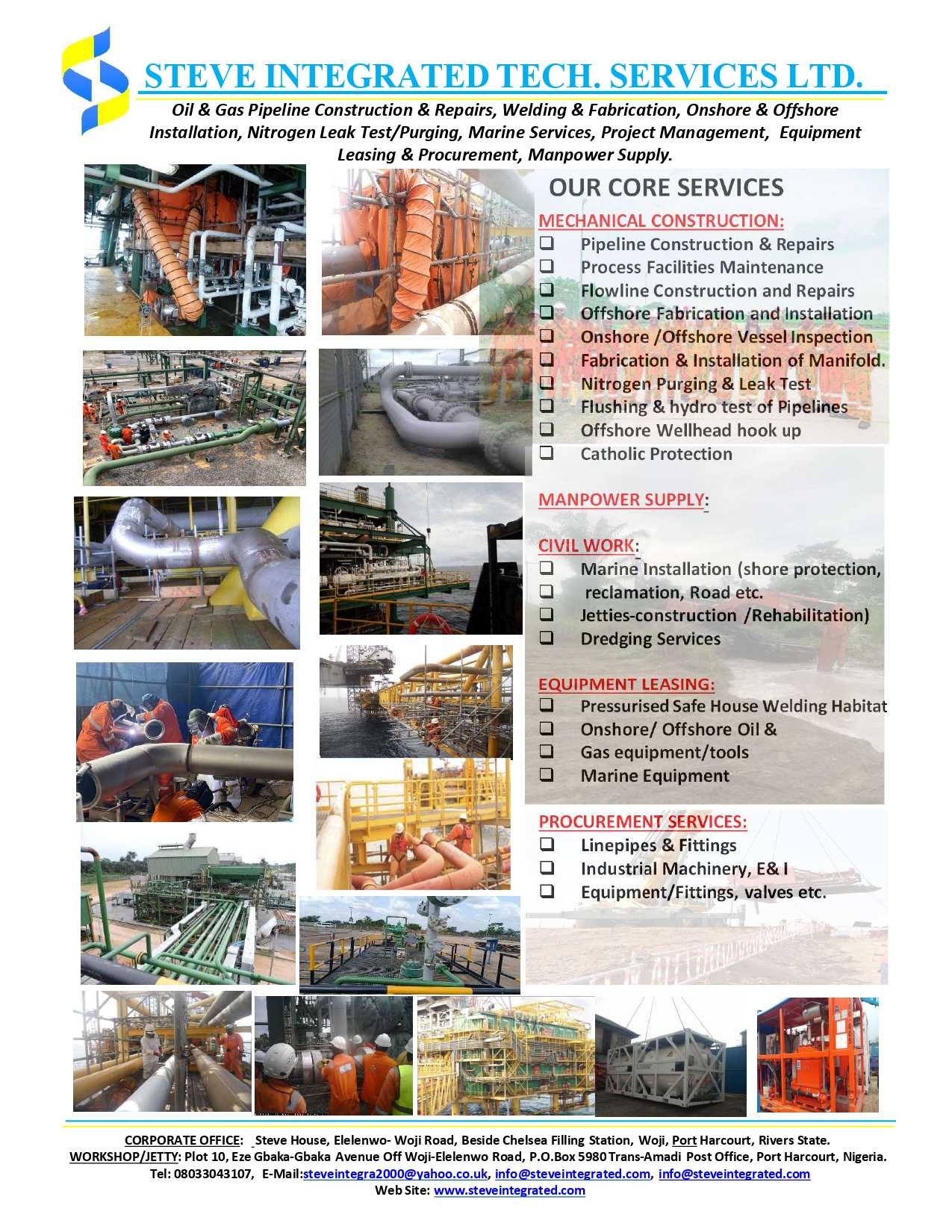 Steve Integrated Tech Services Ltd