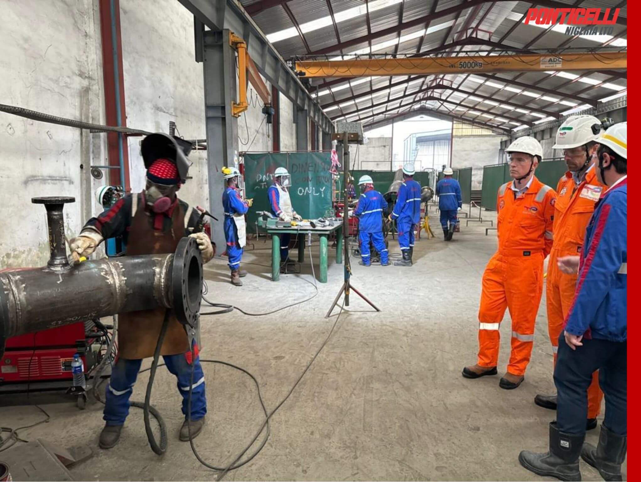 TotalEnergies Commends PONTICELLI’s Facility on UBETA – PSCC1 Package Contract